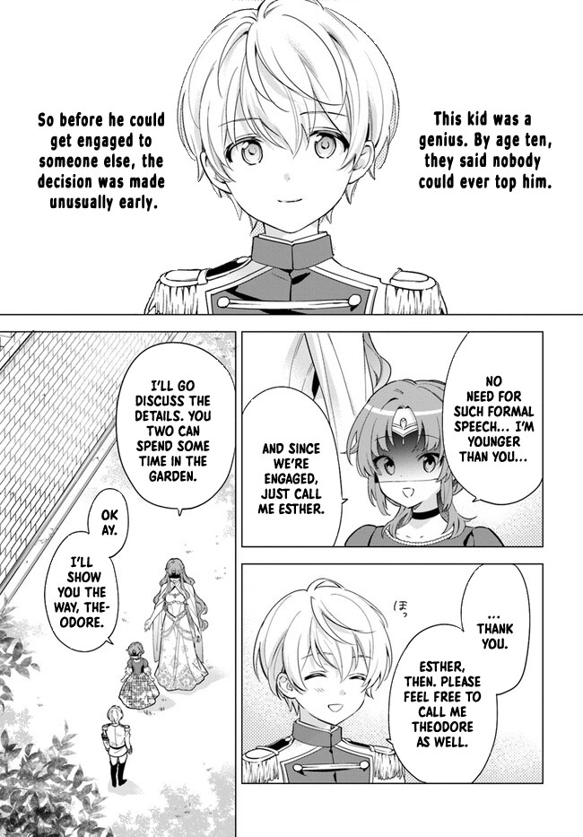 The princess who can read minds doesn't notice her fiancé's overwhelming love. Chapter 1 Page 20